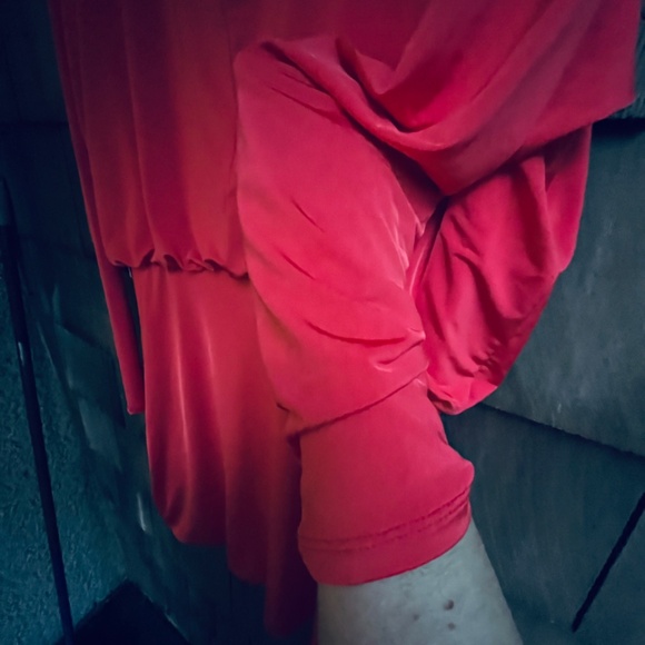 AQUA Red Mini Dress XXL Bloomingdale’s Exclusive Holiday Party Cocktail $98US - Picture 10 of 10